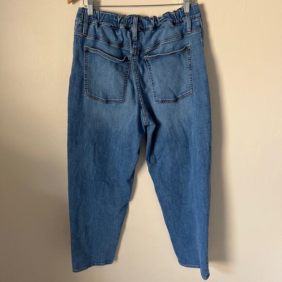Madewell Paperbag Straight Leg Jeans Size 29 - Picture 2 of 10